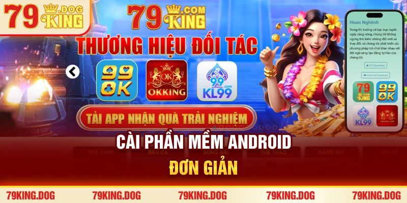 Cài phần mềm Android đơn giản