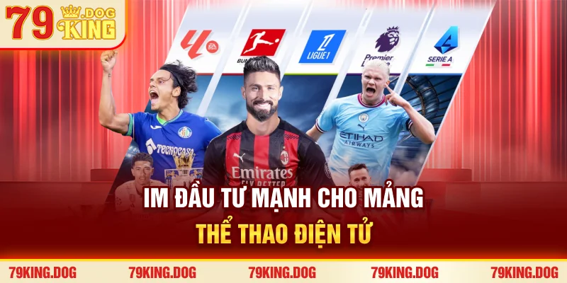 IM đầu tư mạnh cho mảng thể thao điện tử IM đầu tư mạnh cho mảng thể thao điện tử